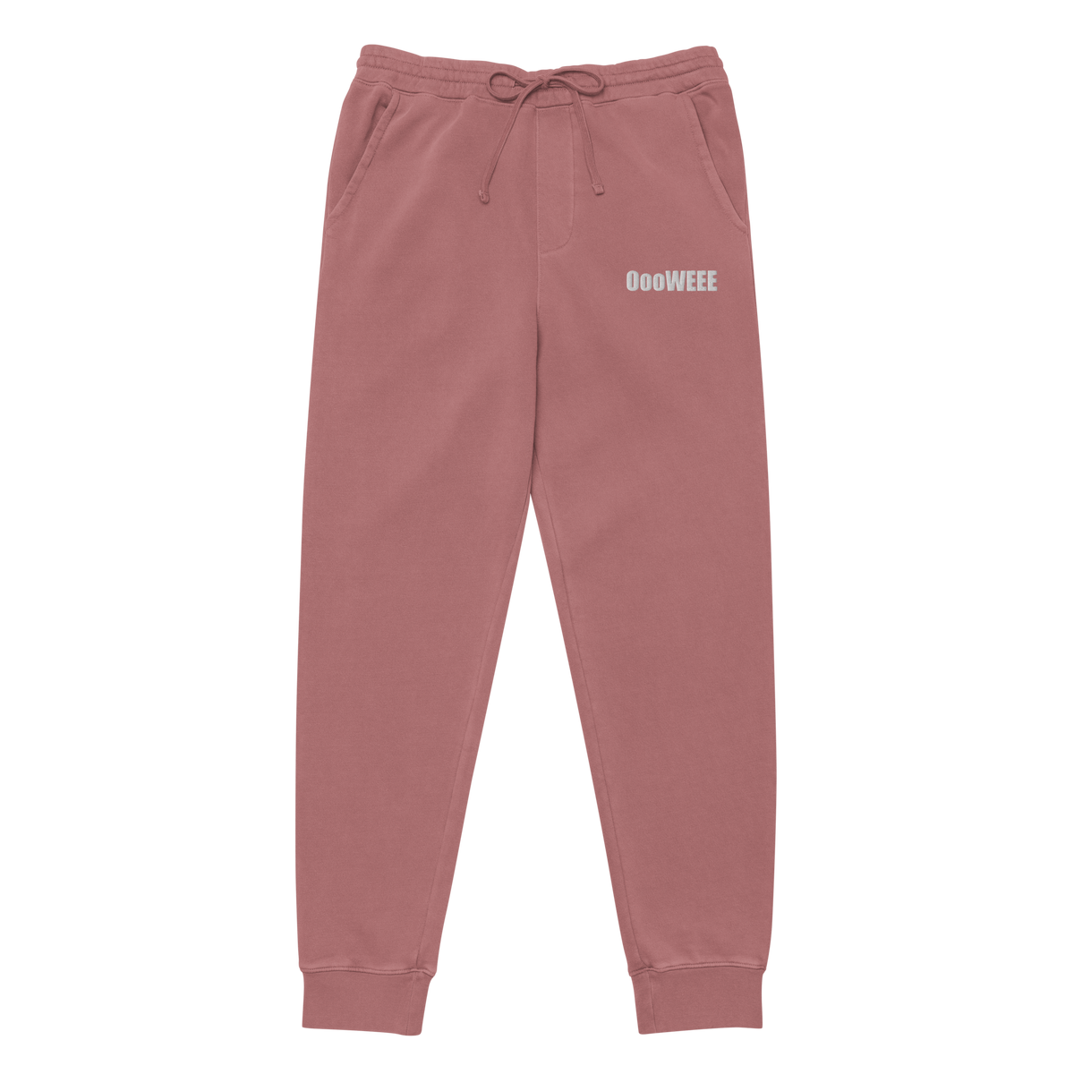 OooWEEE Sweatpants- Pigment Maroon – OooWEEE VI$ION