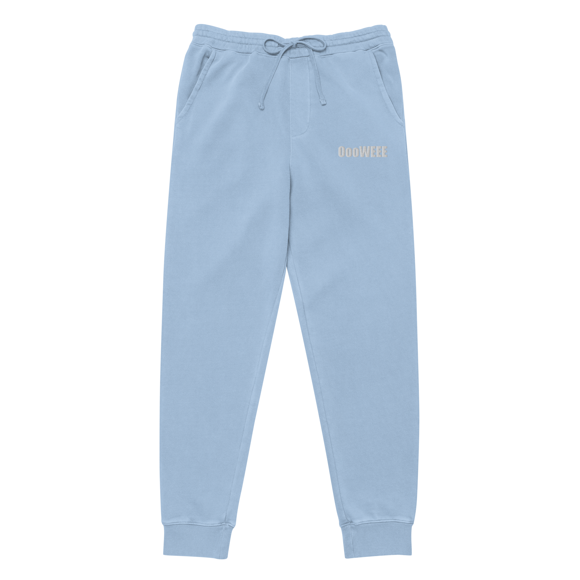OooWEEE Sweatpants- Pigment Light Blue