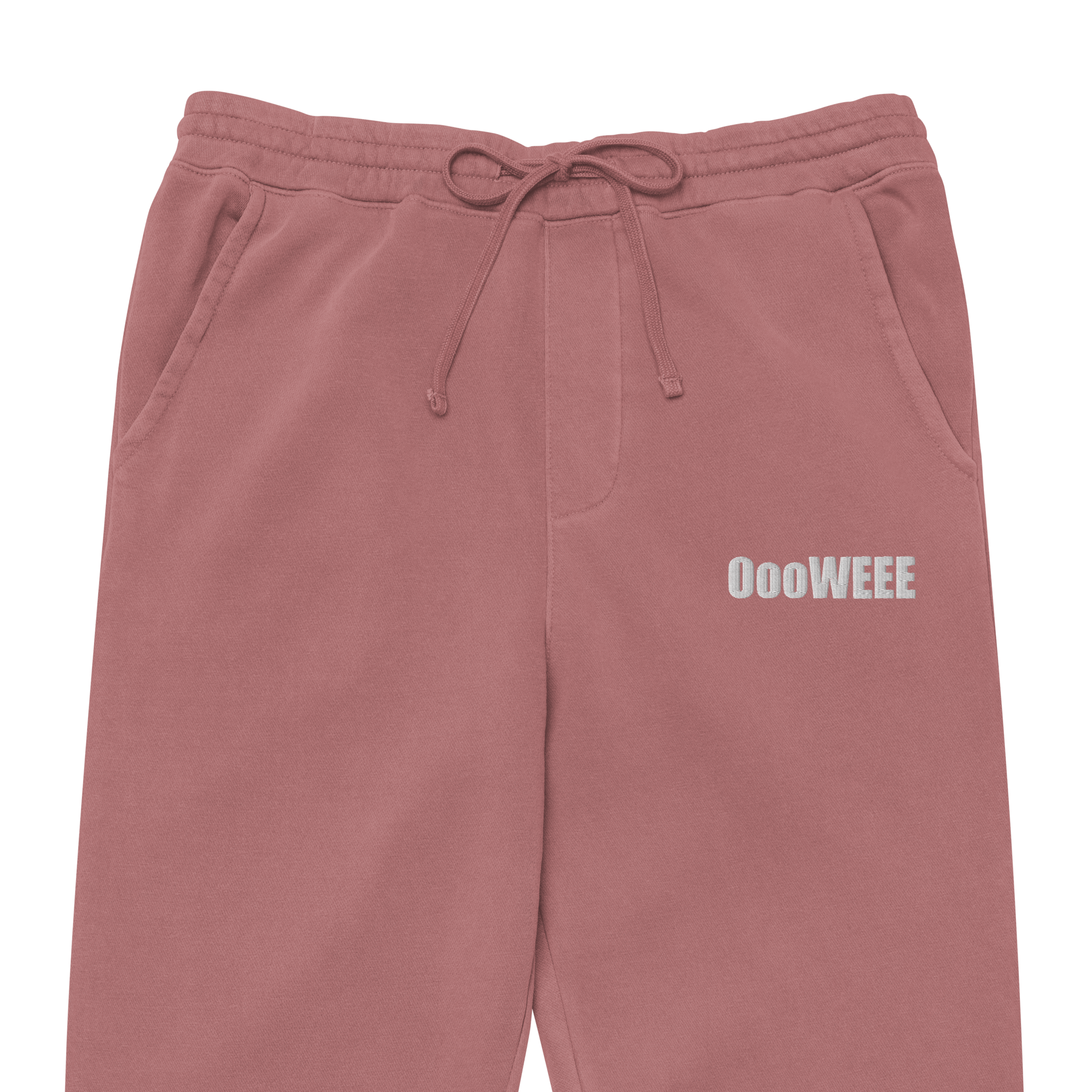 OooWEEE Sweatpants- Pigment Maroon